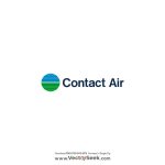 Contact Air Logo Vector