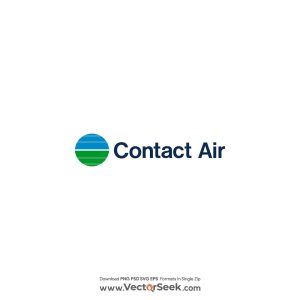 Contact Air Logo Vector