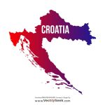 Croatia Map Vector