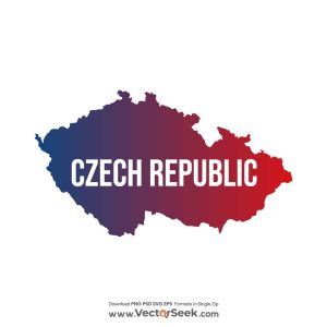 Czech Republic Map Vector