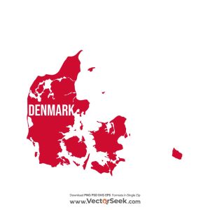 Denmark Map Vector