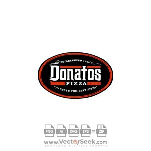 Donatos Pizza Logo Vector