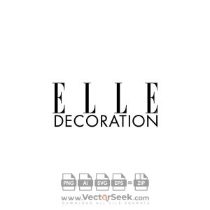 ELLE Decoration Logo Vector