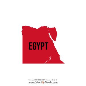 Egypt Map Vector