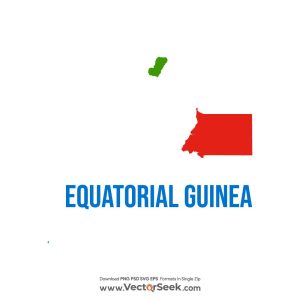 Equatorial Guinea Map Vector