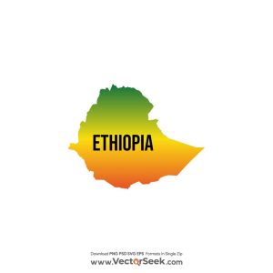 Ethiopia Map Vector