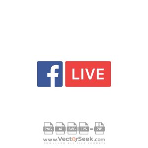 Facebook Live Logo Vector