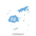 Fiji Map Vector