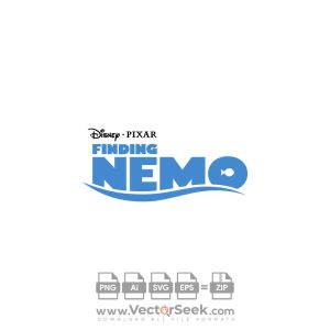 Finding Nemo Logo Vector