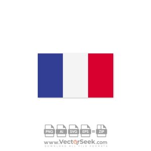 France Flag Vector