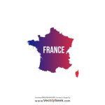 France Map Vector