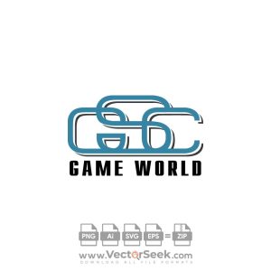 GSC Game World Logo Vector