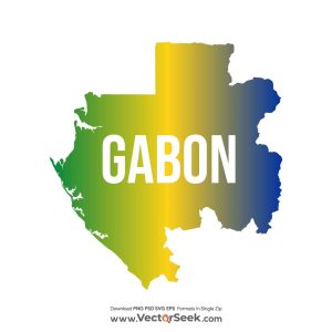 Gabon Map Vector