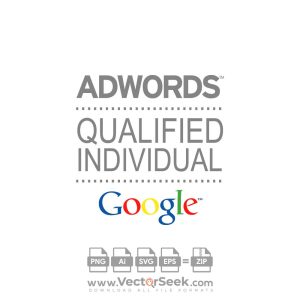Google Adwords Qualified Individual Logo Vector