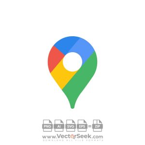 Google Maps Icon Vector