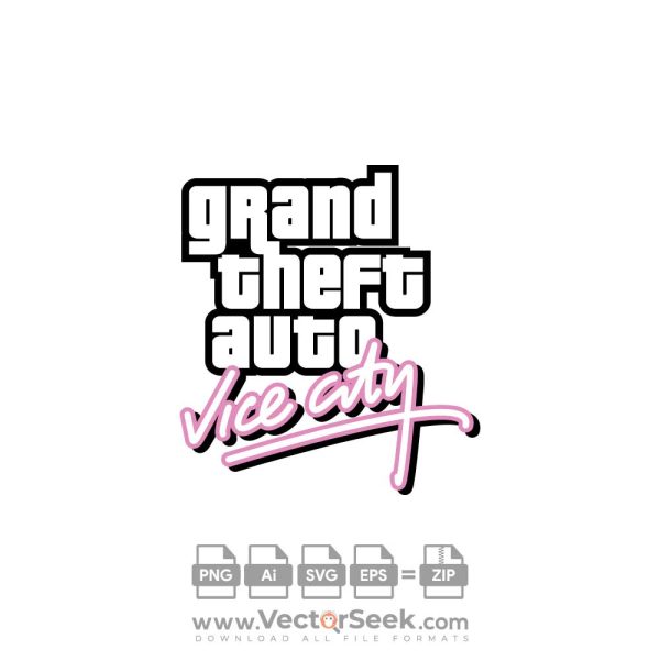 Grand Theft Auto Vice City Logo Vector (.Ai .PNG .SVG .EPS Free Download) Grand Theft Auto Vice City Logo Vector (.Ai .PNG .SVG .EPS Free Download)