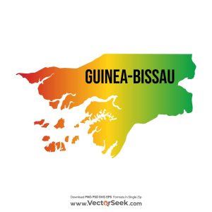 Guinea Bissau Map Vector