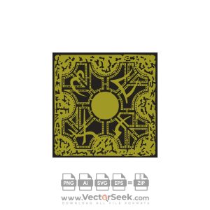 Hellraiser puzzle box Logo Vector