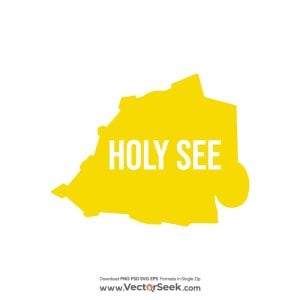 Holy See Map Vector
