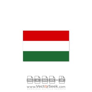 Hungary Flag Vector