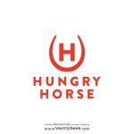 Hungry Horse Logo Vector