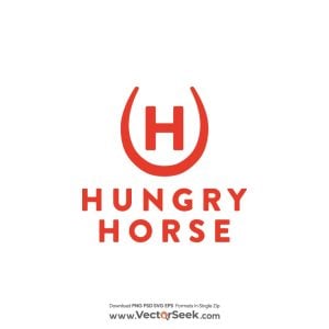 Hungry Horse Logo Vector