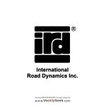 International Road Dynamics Logo Vector