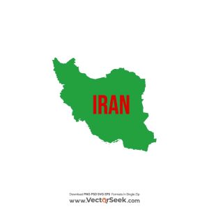 Iran Map Vector