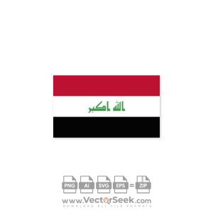 Iraq Flag Vector