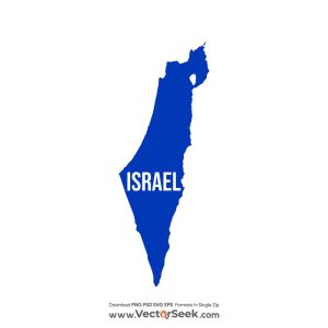 Israel Map Vector