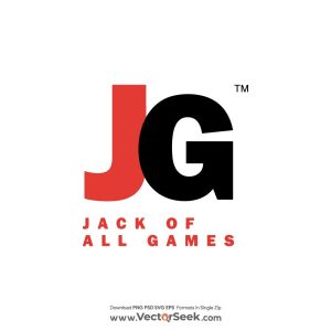 Jack of All Games Logo Vector