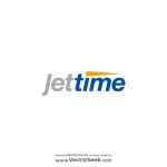 Jet Time Logo Vector