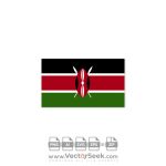 Kenya Flag Vector