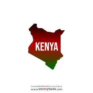Kenya Map Vector