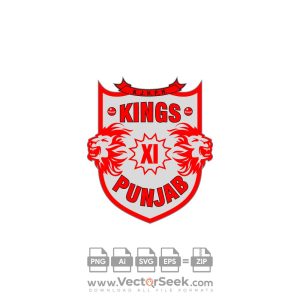 Kings XI Punjab Logo Vector