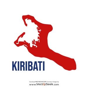 Kiribati Map Vector