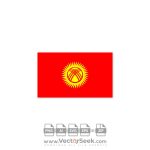 Kyrgyzstan Flag Vector