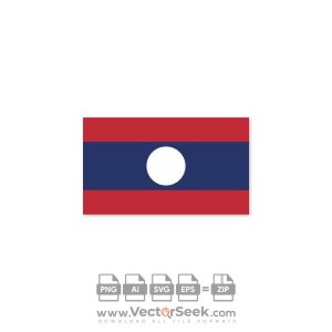 Laos Flag Vector