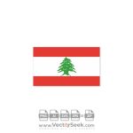 Lebanon Flag Vector