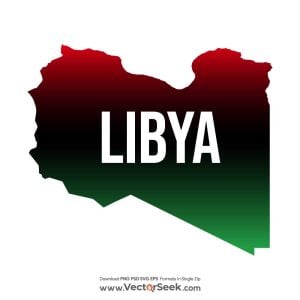 Libya Map Vector