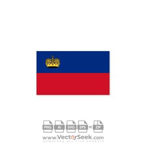Liechtenstein Flag Vector