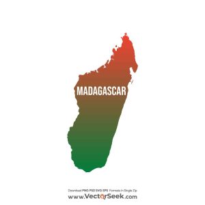 Madagascar Map Vector