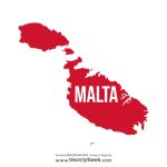 Malta Map Vector