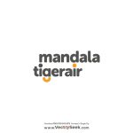 Mandala Airlines Logo Vector