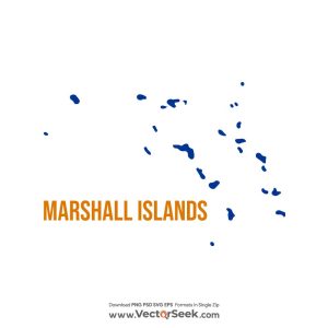 Marshall Islands Map Vector