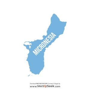 Micronesia Map Vector