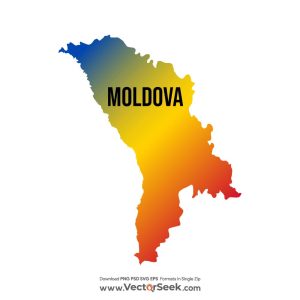 Moldova Map Vector