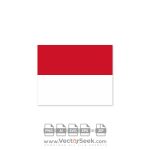 Monaco Flag Vector