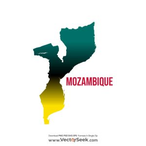 Mozambique Map Vector