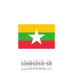 Myanmar Flag Vector